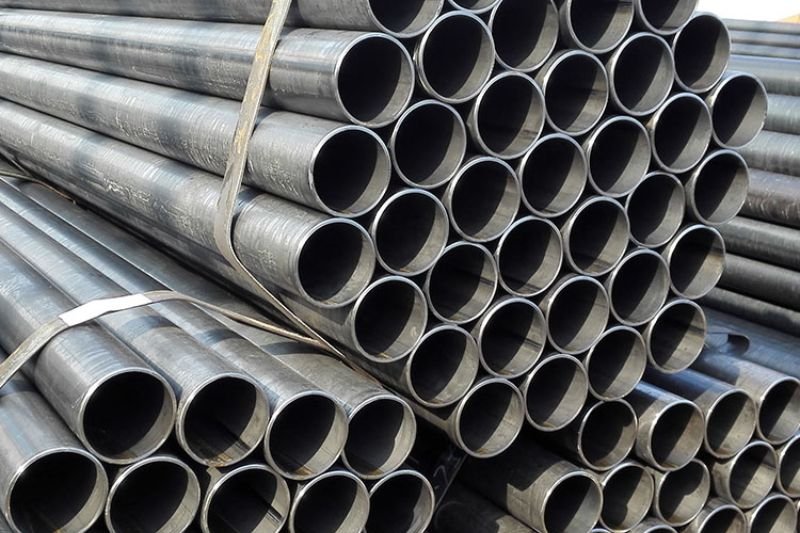mild steel welded round pipes Supplier in Mumbai